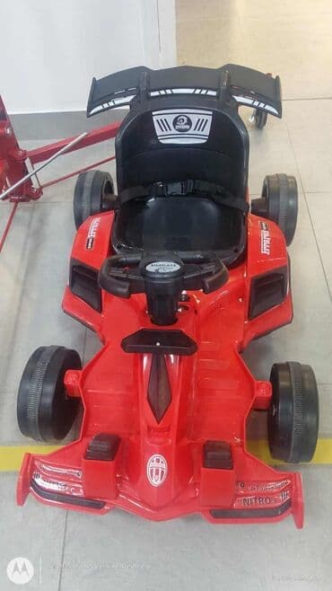 kola na baterije za decu: Dečiji električni gokart u stilu formule, dostupan u crvenoj i žutoj — 4