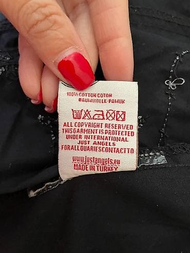 tunike i pantalone za punije dame: Ženska košulja od satenskog pamuka – veličina 38 (novo, bez etikete) — 5