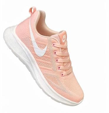 fila ženske patike: Nike ženske patike za trčanje – pastelno roze - Prozračan mrežasti — 1