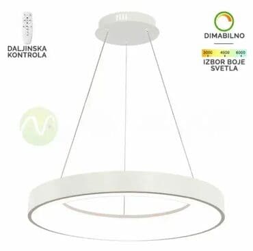 fenjeri na baterije: Visilica, bоја - Bela, Novo — 1