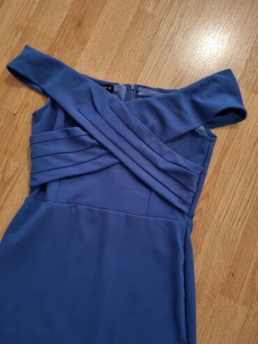 Haljine: 9Fashion Woman M (EU 38), bоја - Tamnoplava, Kratkih rukava