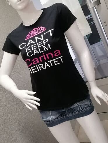 S (EU 36), Pamuk, bоја - Crna