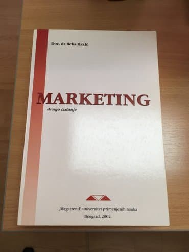 filozofija udzbenik: Nov udžbenik Marketing izdanje Mega Trend — 1