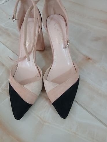 patike sa greskom: Ženske cipele na štiklu sa kaišićem oko članka - Model: elegantne — 1