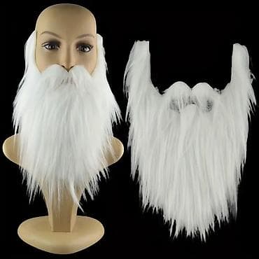 fila papuce: Veštačka brada i brkovi za kostime i maskenbal. Set je izrađen kao — 3
