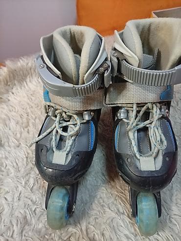 Knjige, audio i video formati: Dečije roleri, veličina XS (26–29), podesivi po dužini. - Sistem — 1