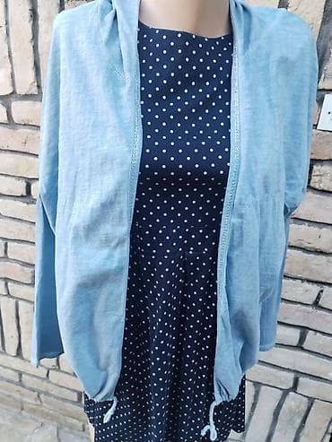 kamel sako: Kardigan sa kapuljacom vel L
Fleka na kapuljači — 5