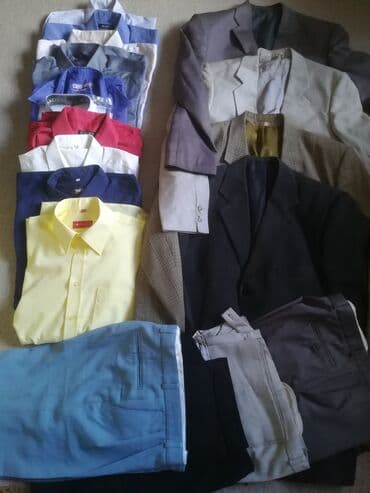 Sve za muškarce-košulje, majice, pantalone,sakoi, šorcevi, vel 40-42