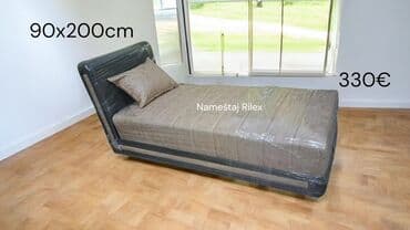 Ležaj sa naslonom – 90x200 cm - Dimenzije ležajne površine: 90 x 200 — 5