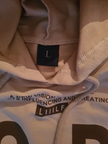 trenerka boss: Duks + donji deo (komplet trenerka) - Boja: svetlo bež/peščana - — 4