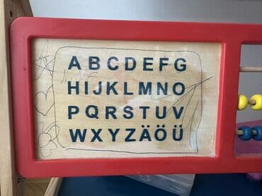 cybex kisobran kolica polovna: Višenamenska dečja edukativna tabla na stalku - Dvostrana tabla — 4