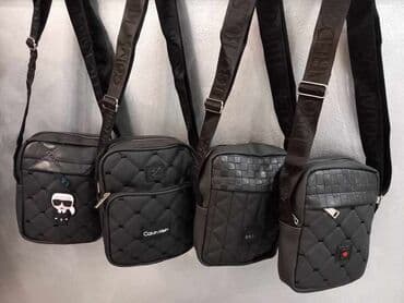 muske kozne torbice armani: Materijal: Veštačka koža — 11