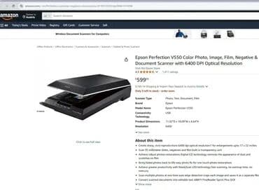 skeneri i stampaci: *** SUPER AKCIJA *** #3027 Izuzetno kvalitetan Skener A4 - Epson — 10