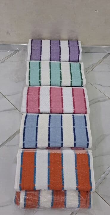 Set peškira, Prugasti, bоја - Šareno