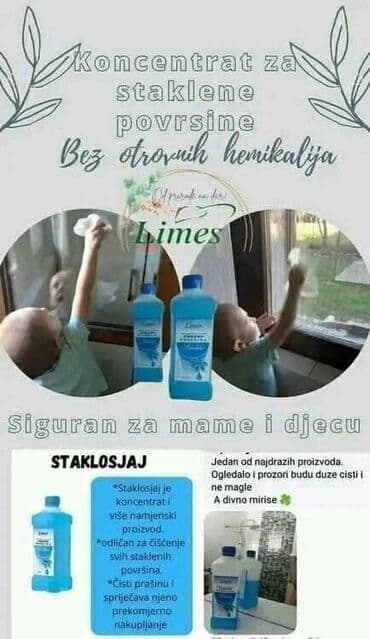 lidl slavina sa grejacem: Limes Staklosjaj je koncentrat za čišćenje staklenih i drvenih — 2