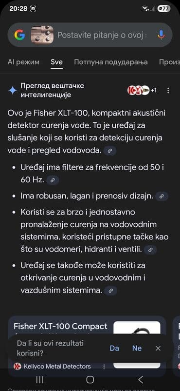 ispitivač napona: Za ispitivanje vode — 2
