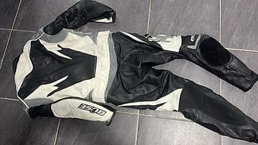 moderne pantalone 2023: BÜSE dvodelno kožno odelo za motociklizam (jakna + pantalone spojene — 4