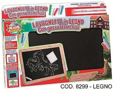 tabla lidl: Tabla za pisanje 082992rs – prenosiva drvena tablica sa kredama - — 1