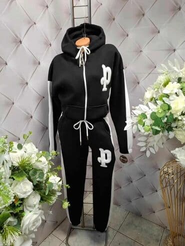 Pantalone, Farmerke, Šortsevi: 🔥Termokompleti sa kapuljacom ✨ Gornji i donji deo trenerke – savršen — 3