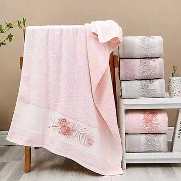 Luksuzni bade peškiri –i za umivanj dekorativni žakard i vez -