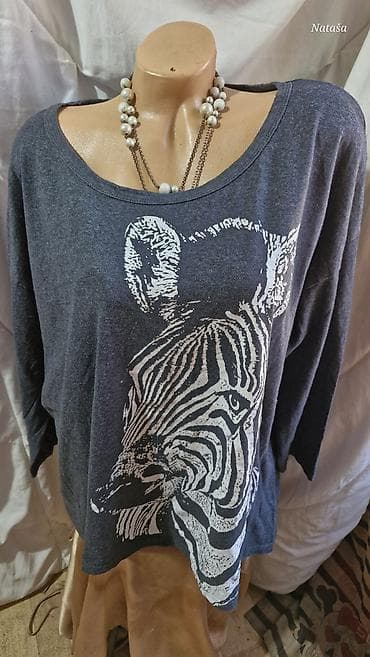 3XL Gina Benotti 700din Pamučna sa elastinom vrhunska Poluobim grudi