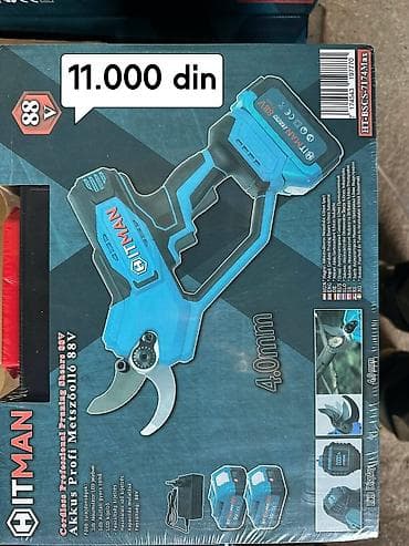 Električni alati: Bežične profesionalne makaze za orezivanje HITMAN 88V - Model — 1