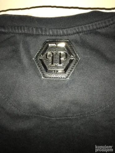 majice arilje cena: Original PHILIP PLEIN majica L 100% cotton Ramena 47cm, duzina 74cm — 5