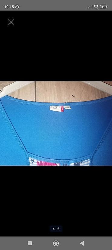 versace helanke: Ženska tunika sa kratkim rukavima i ugrađenim bolerom - Model: tunika — 6