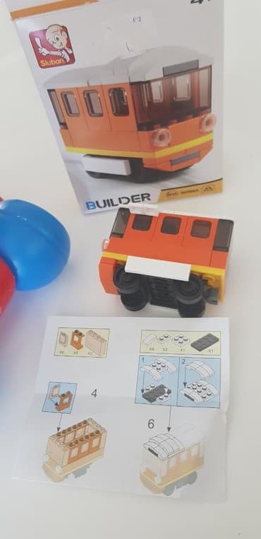 kucice za decu od paleta uradi sam: Voz - Sluban, igracka za decu, kockice kao lego, imam puno igracaka za — 1