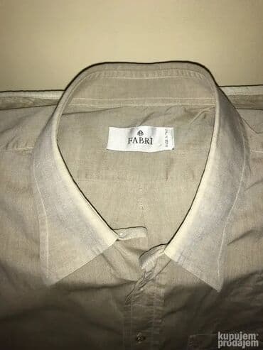 Ostala muška odeća: Original FABRI - BILIONAIRE kosulja 46/47 2 komada 100% cotton Ramena — 2