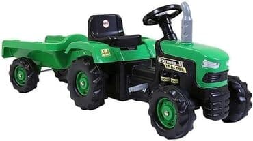 igračke traktori: TRAKTOR NA PEDALE SA PRIKOLICOM 🥰 8000 dinara 🥰 DOSTUPAN PONOVO — 3