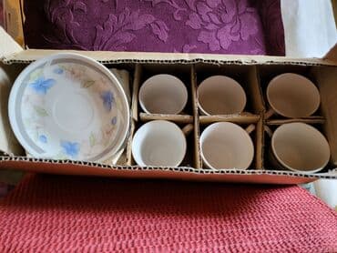 soljice za espresso lavazza: Soljice nove nemacke fena porcelan 70ye. Porcelanske soljice — 3