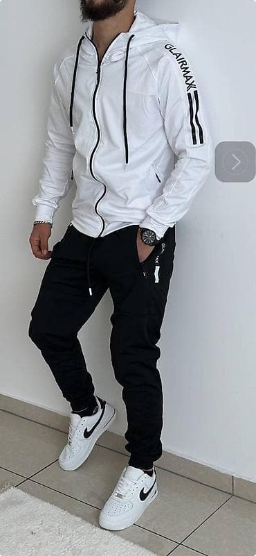 krem belo odelo: Glairmax Muška trenerka NOVO Novo Veličine s m l xl 2xl fb Moja — 1