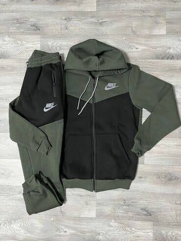 Duksevi: Komplet, Nike, bоја - Crna, Flis — 4