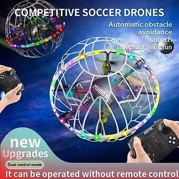 djak sport rosule: S34 Football Quadcopter Dron sa LED Osvetljenjem Atraktivan i zabavan — 1