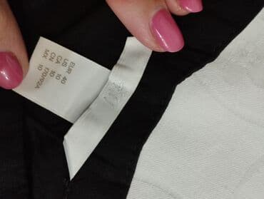c a tunike: H&M, M (EU 38), Viscose, Geometrical, color - Black — 5