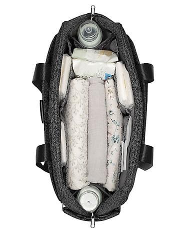 bebeautiful garderoba: KikkaBoo Torba za mame Chelsea premium black Opis: - Moderna — 1
