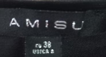 lacoste dzemper sa zipom: Crna mini haljina AMISU, veličina EU 38. - Materijal: mekani baršun sa — 3