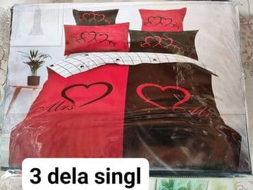 pamučna štep deka: Pamucne posteljine Set sadrzi 3 dela: Cena: 2150 din Jorganska navlaka — 8
