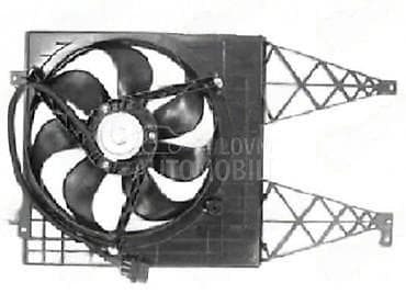 auto oprema subotica: VENTILATOR HLADNJAKA ZA AUDI A3 OD 1996. DO 2003. GOD. | ventilator — 3