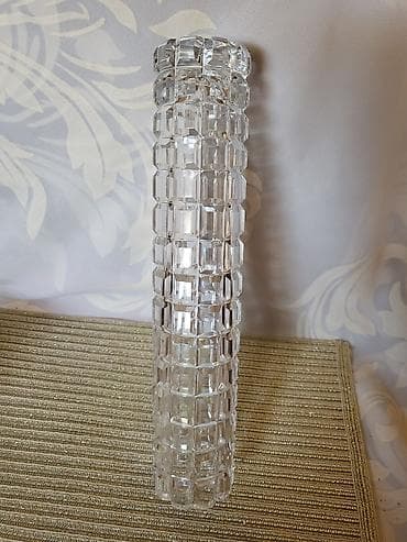 bagat jadranka 1: Vaza kristal,led kristal Austrija 1960te.god. Vaza kristal,led — 8