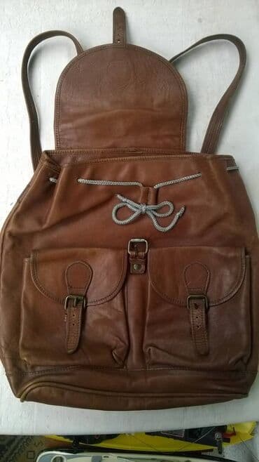 martyn line chronograph 1100s: Ranac kozni 34x35 cm. ocuvan — 3