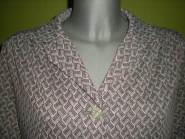 prsluci za punije dame: XL, bоја - Šareno, Oversize, Kratkih rukava — 2