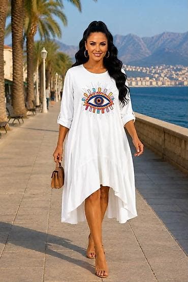 lanene haljine za punije: 08. Haljina za punije
XL 2XL 3XL 
Cena : 2.600 dinara H — 4