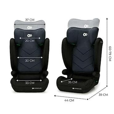 crne pantalone zvoncare: KINDERKRAFT AUTOSEDIŠTE I-SPARK i-Size BLACK (Šifra proizvoda — 2