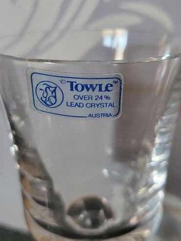 case za zestoko pice: Case nove kristal,led kristal Austrija 90te.god. za zestoko pice — 12