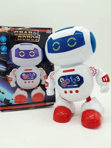 Cena 1450 din Bump & Go Robot Radi na baterije, svetlo i zvuk na lalafo.rs Cena 1450 din Bump & Go Robot Radi na baterije, svetlo i zvuk
