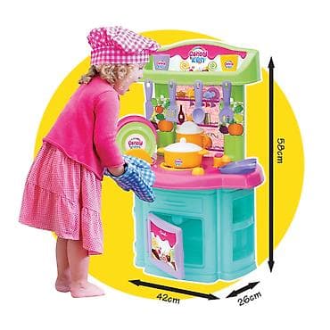 Candy&Ken kuhinja sa sudovima – Dede - Velika dečja kuhinja za