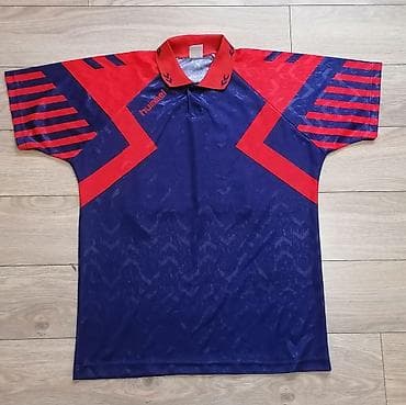 kape za plivanje dm: Hummel fudbalski/dres timski, kratkih rukava, sa kragnom. - Brend — 1