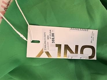 pepco zene: Zelena asimetrična haljina ONLY – model ONLINE LS ONE SHOULDER (Island — 3